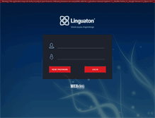 Tablet Screenshot of e-linguaton.pl